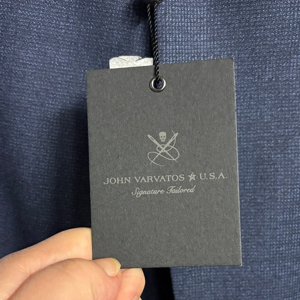 John Varvatos Midnight Blue Suit